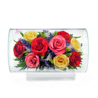 "NaturalFlowers" Арт: TLR5c3 цветы в стекле
